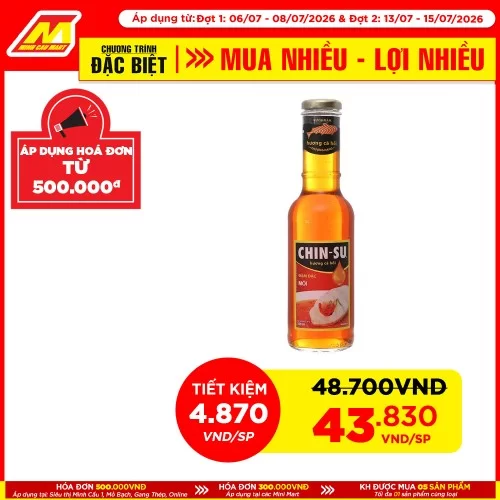 Nước Mắm Chinsu Hương Cá Hồi 500ml