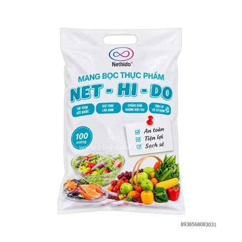 Màng bọc chun bọc thực phấm Net-hi-do 100c