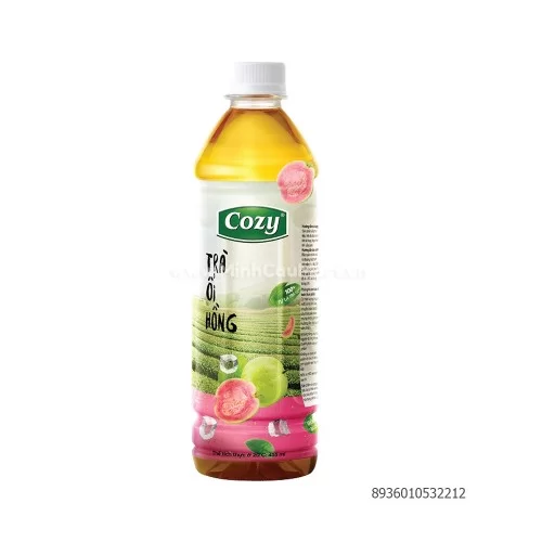 Trà cozy vị ổi hồng 455ml