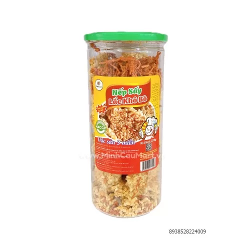 Nếp sấy lắc khô bò Hapufood 270g