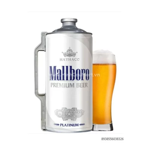 Bia Mallboro premium beer 2L                                                                                                                                                                                                                              