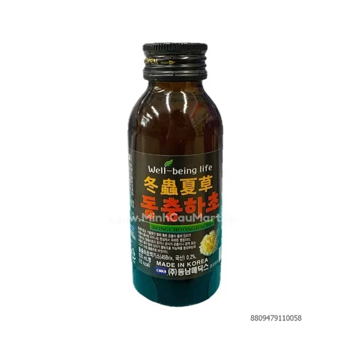 Nước Đông Trung Hồng Sâm Nhập Khẩu Hàn Quốc 100ML- Đen