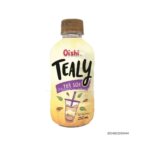 Trà sữa Tealy truyền thống chai 250ml                                                                                                                                                                                                                     