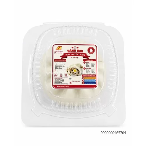 Bánh bao Minh Cầu nhân thập cẩm trứng cút 100g                                 