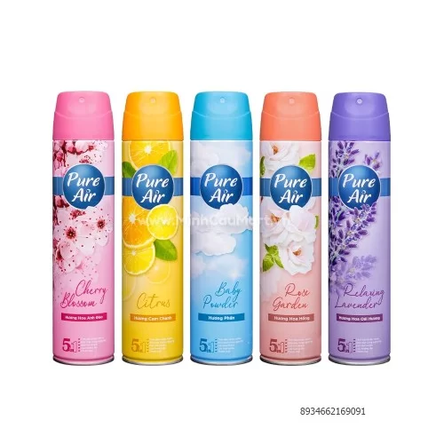 Nước hoa xịt phong Pure air 280ml                                                                                                                                                                                                                         