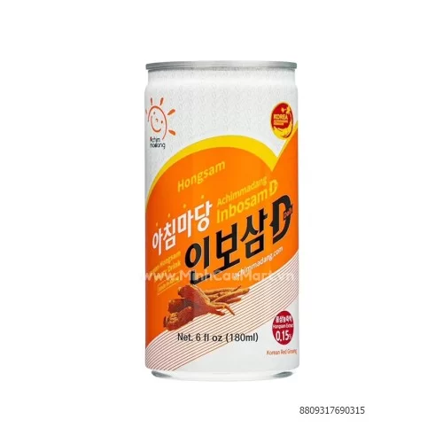 Nước hồng sâm tăng lực Achimmadang Inbosam D dạng lon 180ml
