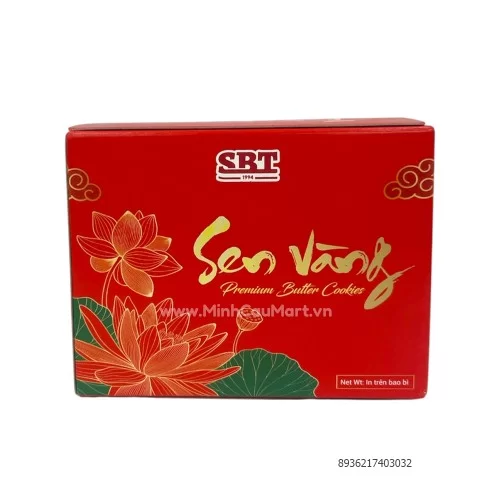 Bánh quy bơ Sen vàng hộp 540g