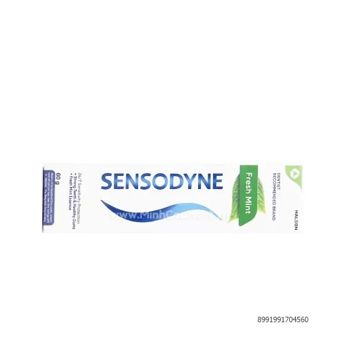 KĐR Sensodyne bạc hà 60g                                                                                                                                                                                                                                  