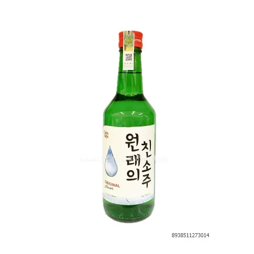 Rượu chin Soju các vị chai 360ml                                                                                                                                                                                                                          