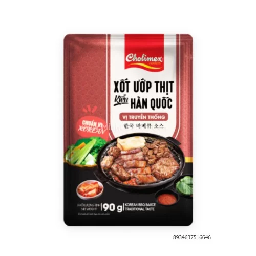 Sốt uớp thịt nướng HQ Cholimex vị truyền thống 90g                                                                                                                                                                                                        