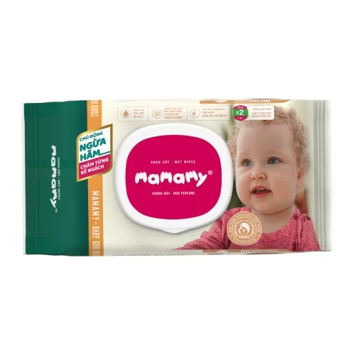 Khăn ­Ướt MaMaMy trẻ em 80 miếng