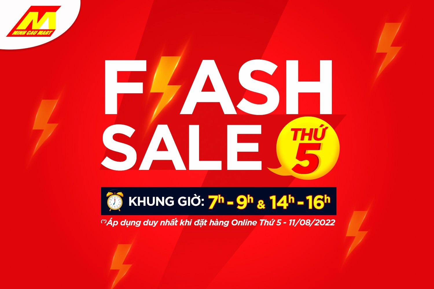 [Thứ 5] FLASH SALE TO - CHỚP DEAL CỰC KHỦNG - Minh Cầu Mart - Siêu thị