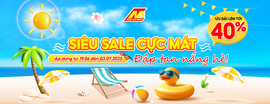 SIÊU SALE CỰC MÁT - ĐẬP TAN NẮNG HÈ 