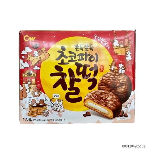 Bánh Chocopie Nhân Gạo Nếp 258g Mi