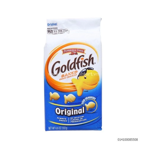 Bánh Quy Cá Goldfish Vị Nguyên Bản 187g Bánh Quy Cá Goldfish Vị Nguyên Bản 187g