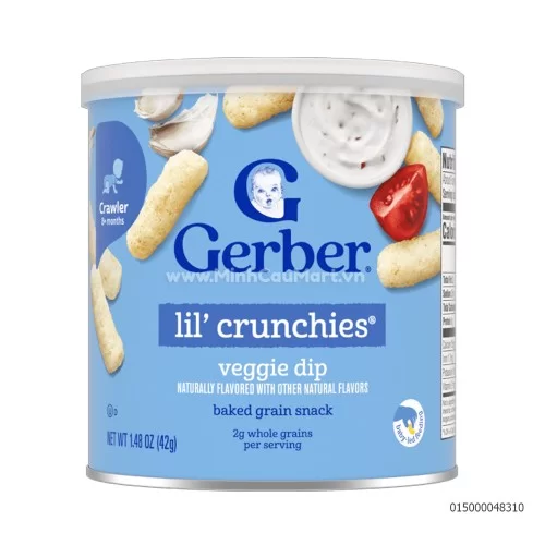 Bánh ăn dặm Gerber vị rau củ 42g                                                                                                                                                                                                                          