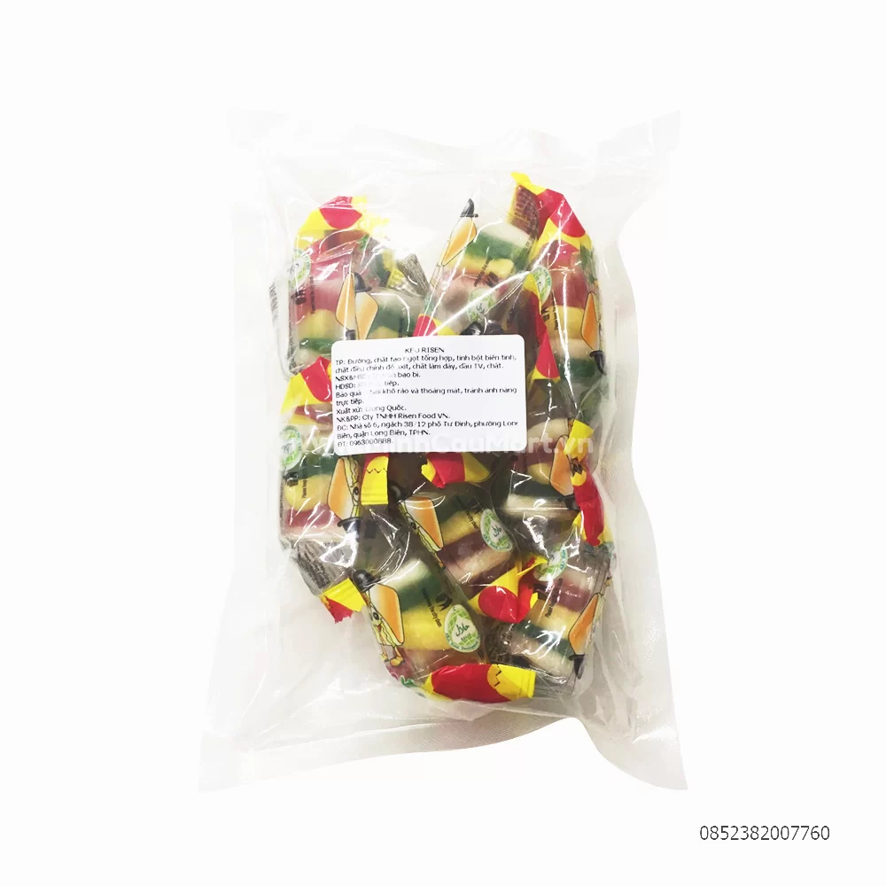 Kẹo Risen Pizza Mỹ 9g*10 gói/dây Kẹo Risen Pizza Mỹ 9g*10 gói/dây