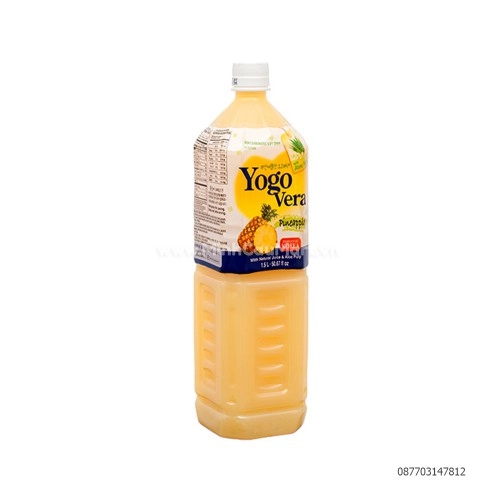 Nước trái cây tự nhiên Yogo Vera hương dứa 1.5L