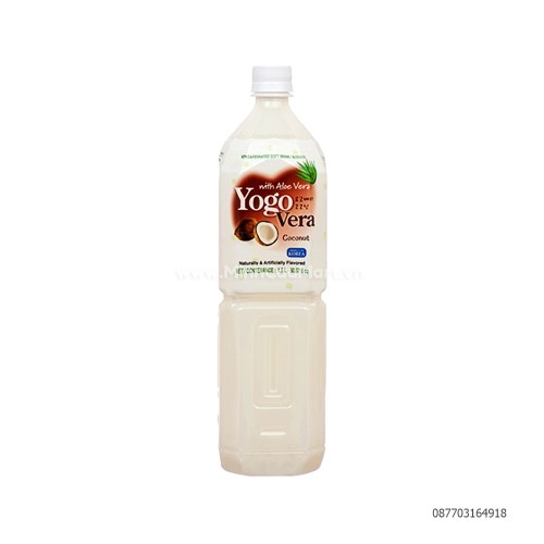 Nước trái cây tự nhiên Yogo Vera vị dừa 1.5L