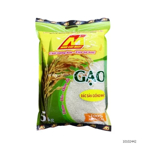 Gạo Đặc Sản Giống Nhật Minh Cầu 5kg Gạo Đặc Sản Giống Nhật Minh Cầu 5kg