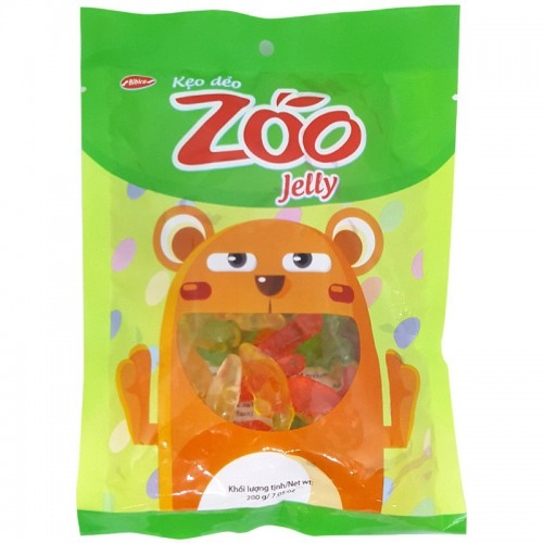 Kẹo Dẻo Zoo Jelly Bibica 200g 