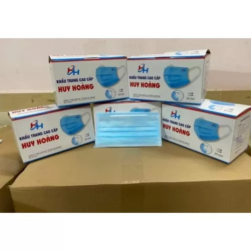 COMBO 3 hộp khẩu trang cao cấp 4 lớp Huy hoàng &Lyly