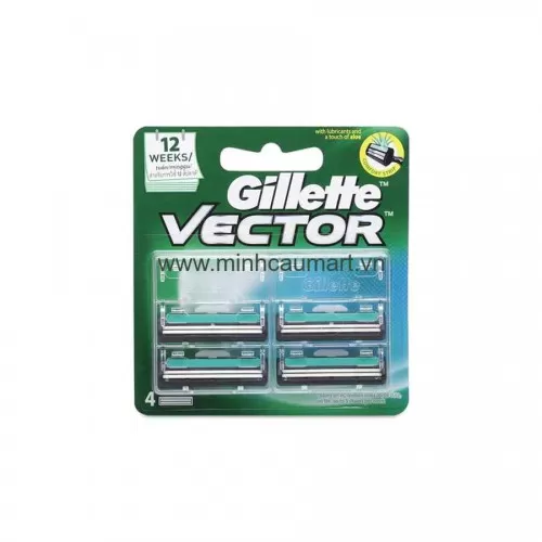 Lưỡi dao Gillette vector 4s 