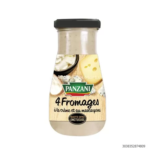 Sốt kem phô mai 4 fromages Panzani 370g