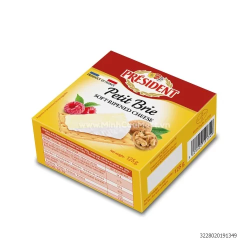 Phô mai mềm ủ Peit President 125g          