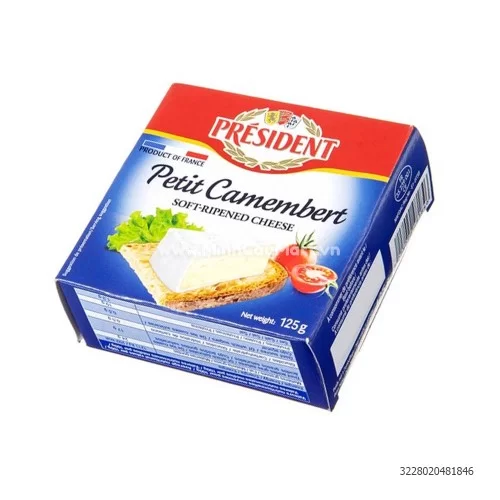 Phô mai mềm ủ Peit President 125g                                                                                                                                                                                                                         