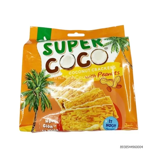 Bánh dừa nướng super Coco các vị gói 180g  