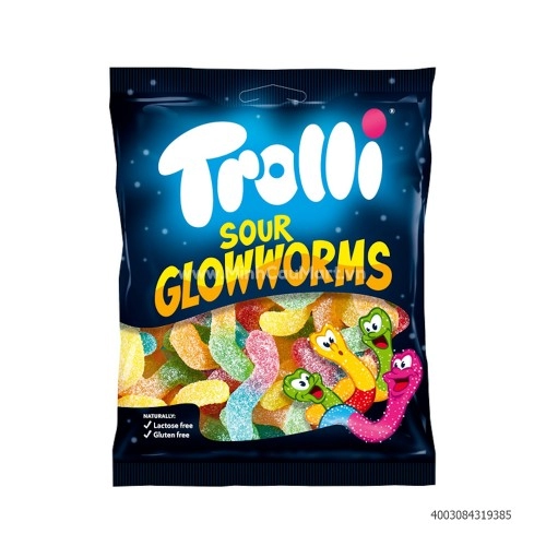 Kẹo Trolli Sour Clowworms 100g Kẹo Trolli Sour Clowworms 100g
