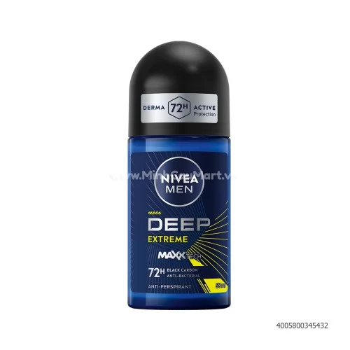 Lăn ngăn mùi nam Nivea 50ML                                                                                                                                                                                                                                Lăn ngăn mùi nam Nivea 50ML