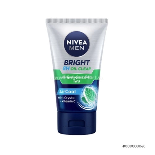 Sữa Rửa Mặt Nam Nivea Nam 100g Aircool Bọt mịn Sữa Rửa Mặt Nam Nivea Nam 100g Aircool Bọt mịn