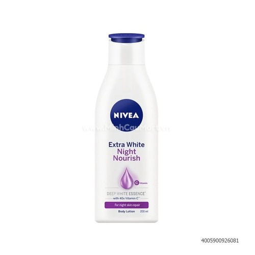 Sữa dưỡng thể Nivea đêm 200ml