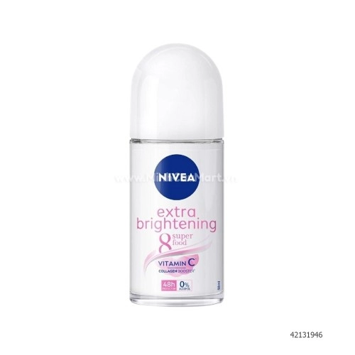 Lăn Khử Mùi Nivea Sáng Mịn 25m  Lăn Khử Mùi Nivea Sáng Mịn 25m