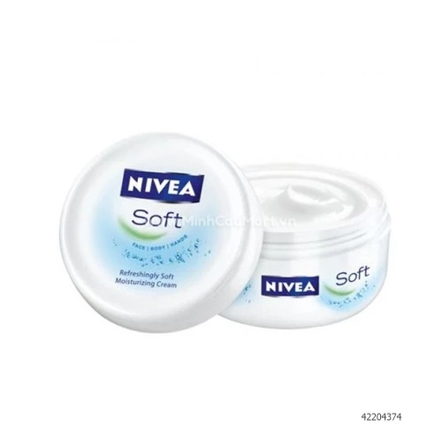 Kem dưỡng mềm da Nivea soft 50g 