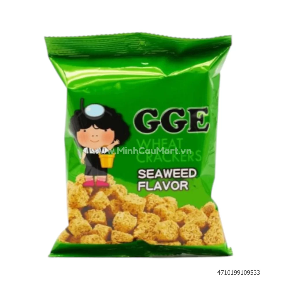 Snack mì giòn các vị GGE gói 80g Snack mì giòn các vị GGE gói 80g