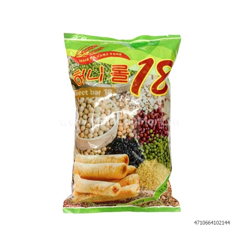 Bánh cuộn giòn 18 loại hạt Sweet Bar 190g Bánh cuộn giòn 18 loại hạt Sweet Bar 190g