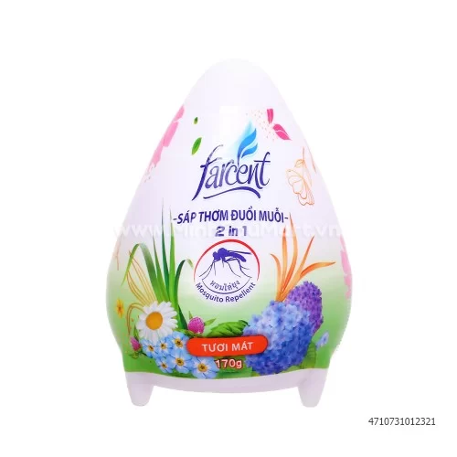 Sáp Thơm Farcent Tươi Mát 170G Sáp Thơm Farcent Tươi Mát 170G