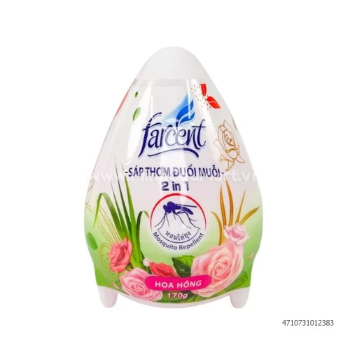 Sáp thơm Farcent hoa hồng 170G                     Sáp thơm Farcent hoa hồng 170G