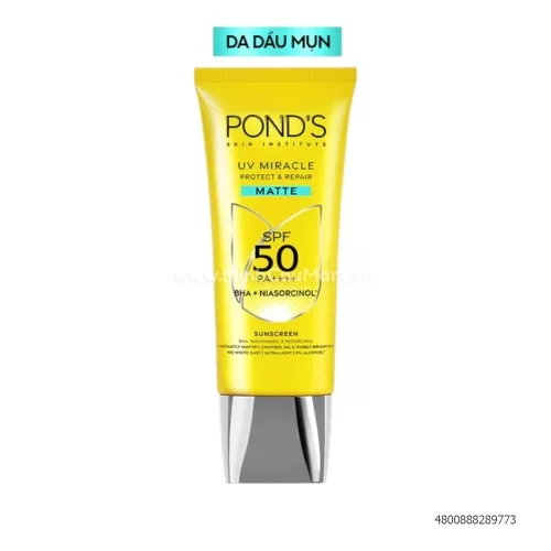 Kem chống nắng Ponds kiềm dầu, dưỡng sáng, dưỡng ẩm 50g           