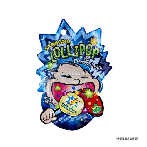 Kẹo mút nổ Striking lollipop 13.8g Kẹo mút nổ Striking lollipop 13.8g