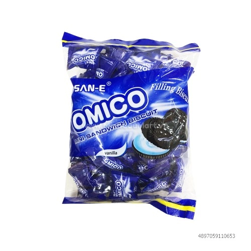 Bánh quy kẹp kem Omico các vị 400g