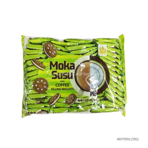 Bánh quy Mokasusu gói 600g Bánh quy Mokasusu gói 600g