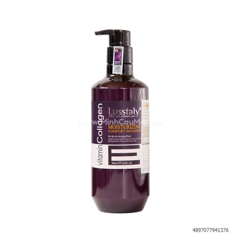 Dầu Gội Lusstaly Vitamin Collagen Moisturizing 500ml Dầu Gội Lusstaly Vitamin Collagen Moisturizing 500ml