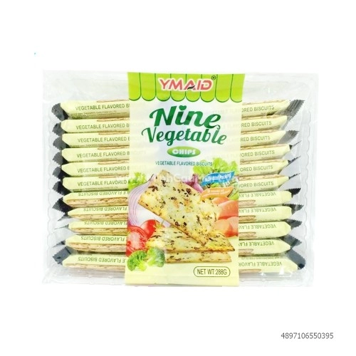 Bánh rau củ Nine vegetable 288g Bánh rau củ Nine vegetable 288g