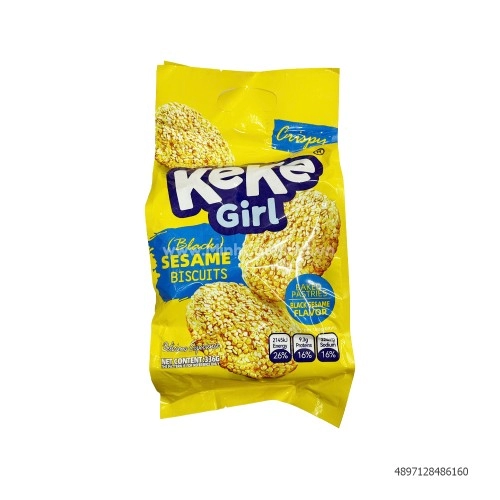 Bánh quy mè keke girl Black 336g Bánh quy mè keke girl Black 336g