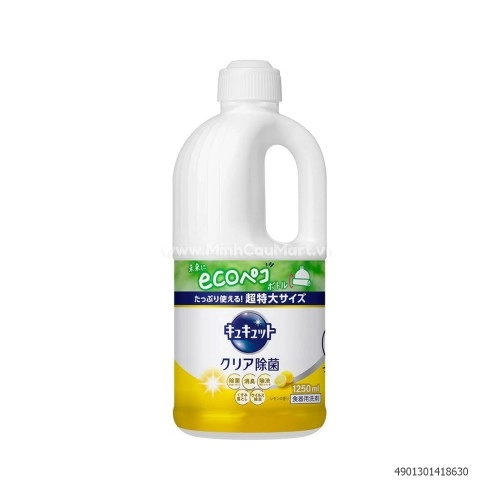 Nước Rửa Chén Kao Eco Hương Chanh 1250ML