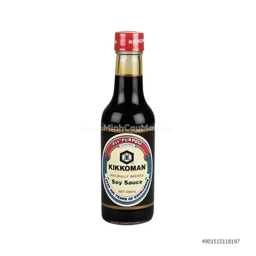 Xì dầu Kikkoman Soy Sauce 250ml                                                                                                                                                                                                                           